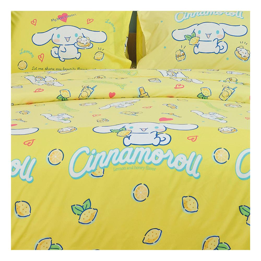 ชุดผ้าปูที่นอน 3.5 ฟุต 4 ชิ้น FOUNTAIN CINNAMOROLL 70211FTC140
