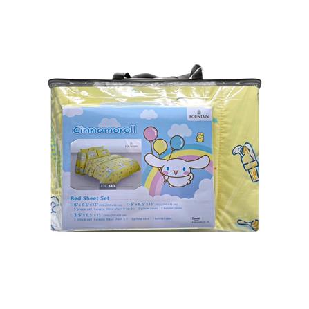 ชุดผ้าปูที่นอน 3.5 ฟุต 4 ชิ้น FOUNTAIN CINNAMOROLL 70211FTC140_3