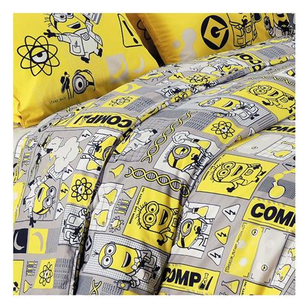 ชุดผ้าปูที่นอน 3.5 ฟุต 4 ชิ้น FOUNTAIN MINIONS 70211FTC133_1