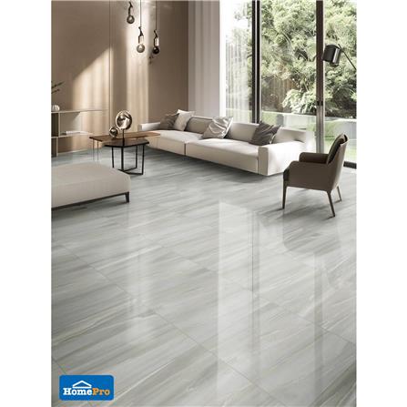 กระเบื้องพื้นพอร์ซเลน 60x60 ซม. TARA ออร์เวล เทาอ่อน A 1.44 ตร.ม._4