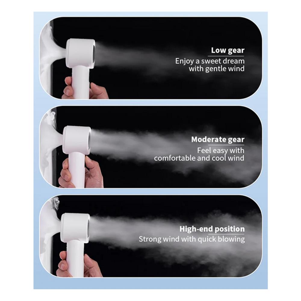 พัดลมพกพา 2 นิ้ว HANDHELD FAN WX-638 สีดำ