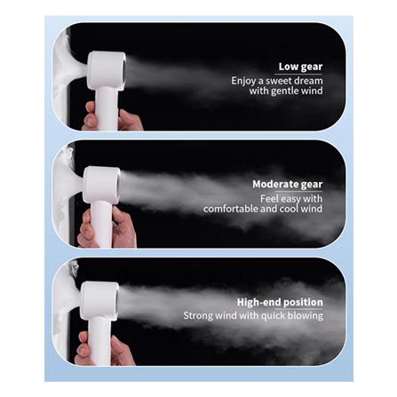 พัดลมพกพา 2 นิ้ว HANDHELD FAN WX-638 สีดำ_4