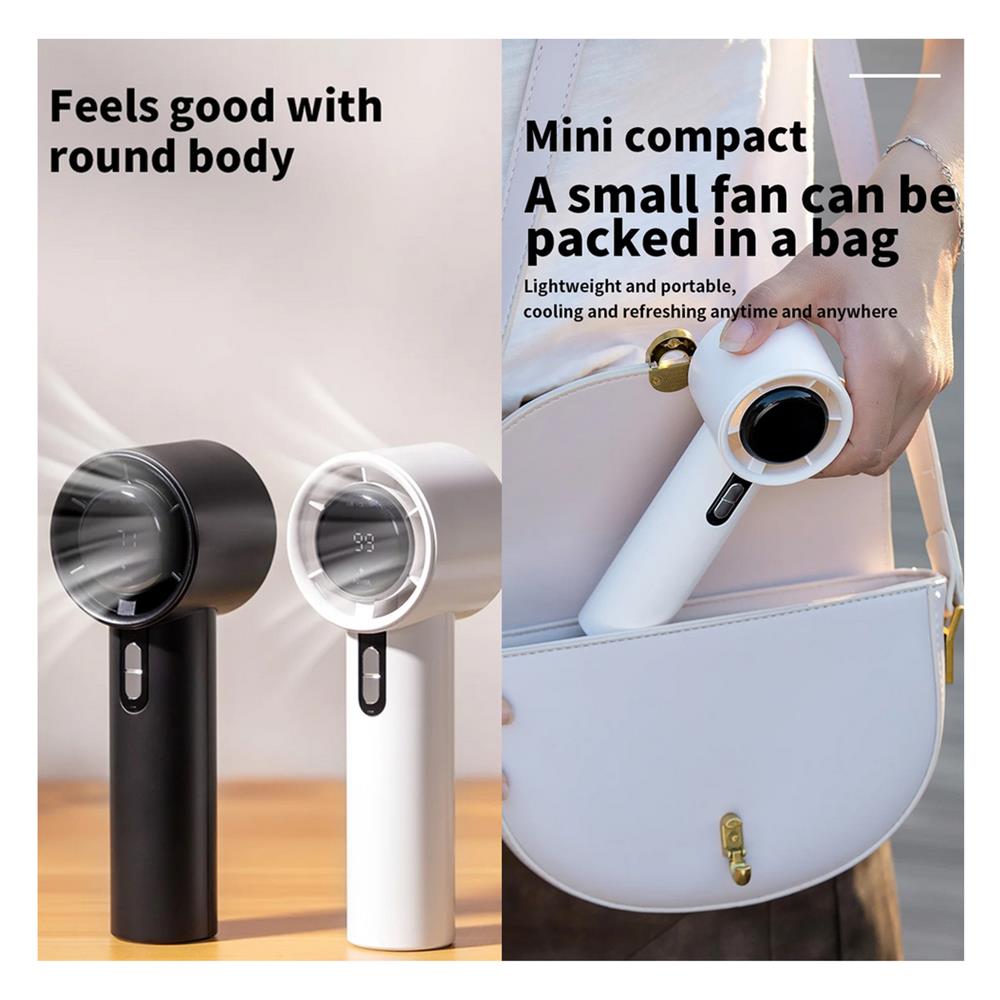 พัดลมพกพา 2 นิ้ว HANDHELD FAN WX-638 สีขาว