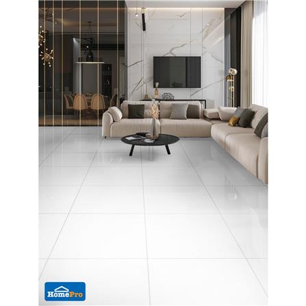 กระเบื้องพื้นพอร์ซเลน 60x60 ซม. TARA ทริปเปิ้ล ขาว II A 1.44 ตร.ม._1