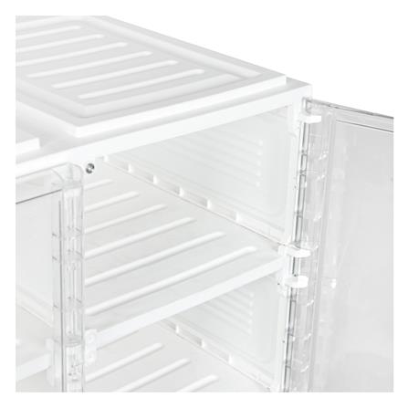 กล่องรองเท้า 16 ช่อง STACKO CLAIRE 53x34x132 ซม. สีขาว/ใส_4