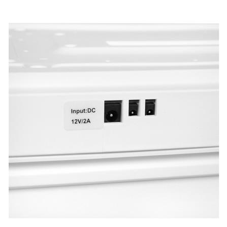 กล่องรองเท้า 8 ช่อง มีไฟ STACKO LAMUZ 74.5x29.5x85 ซม. สีขาว/ใส_4