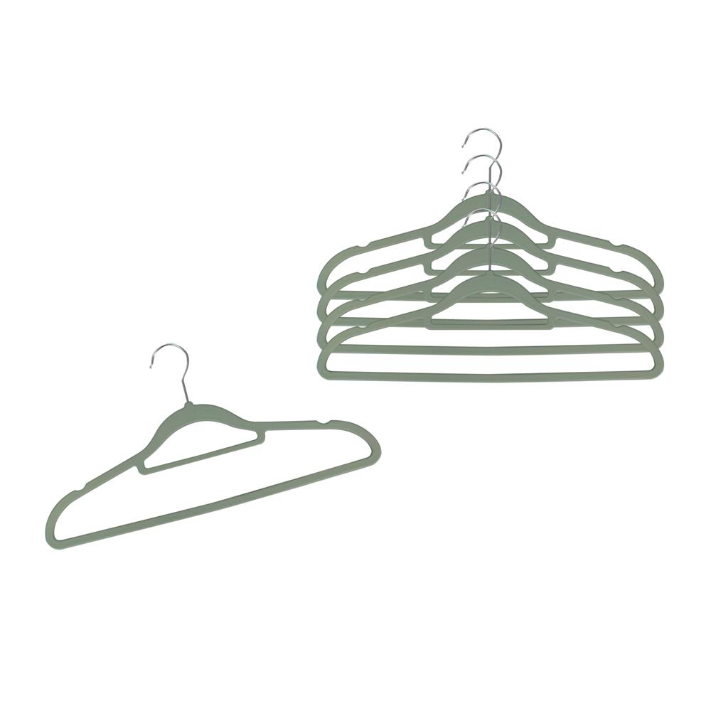 ไม้แขวนเสื้อ PLIM TIDY สีเทา แพ็ก 5 ชิ้น