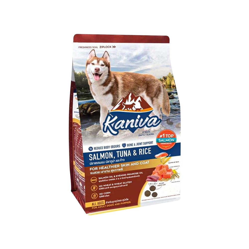 อาหารสุนัข KANIVA DOG SALMON TUNA AND RICE 3 กก.