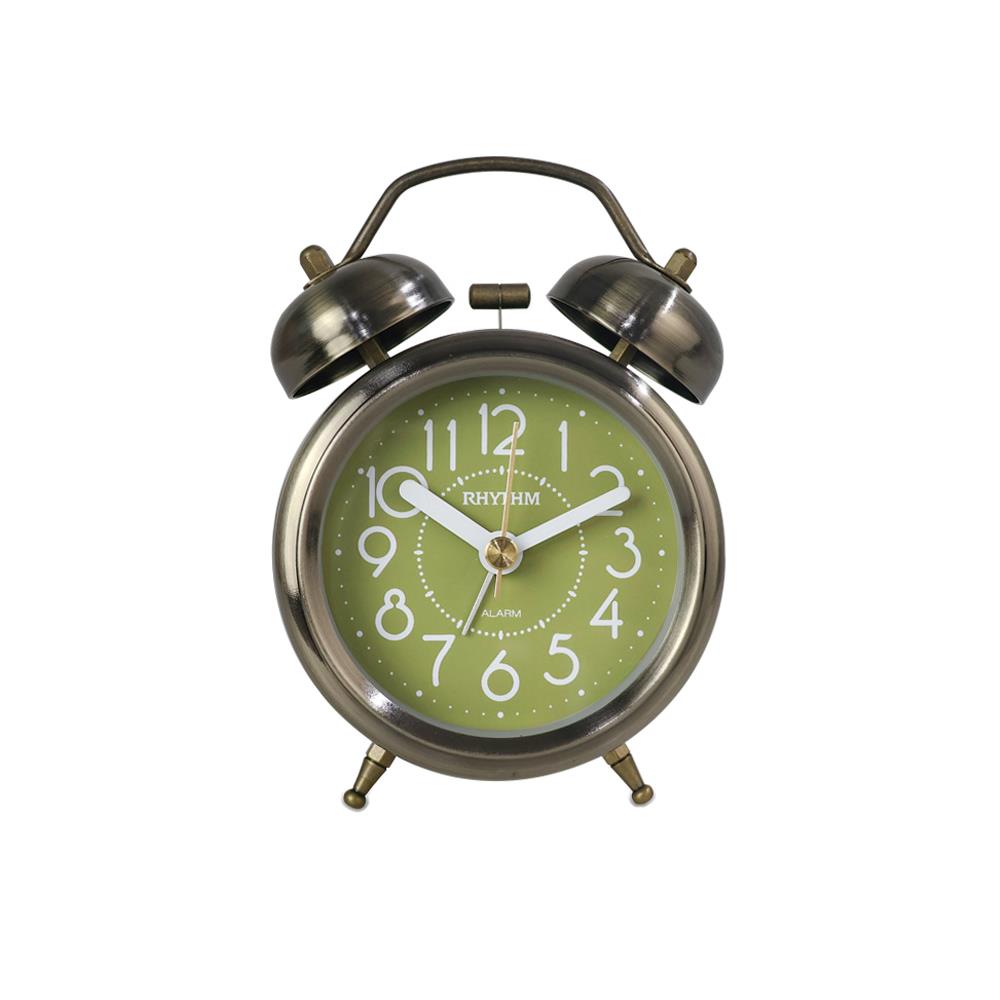 นาฬิกาปลุก RHYTHM CRA861NR63 3.5 นิ้ว สีทอง