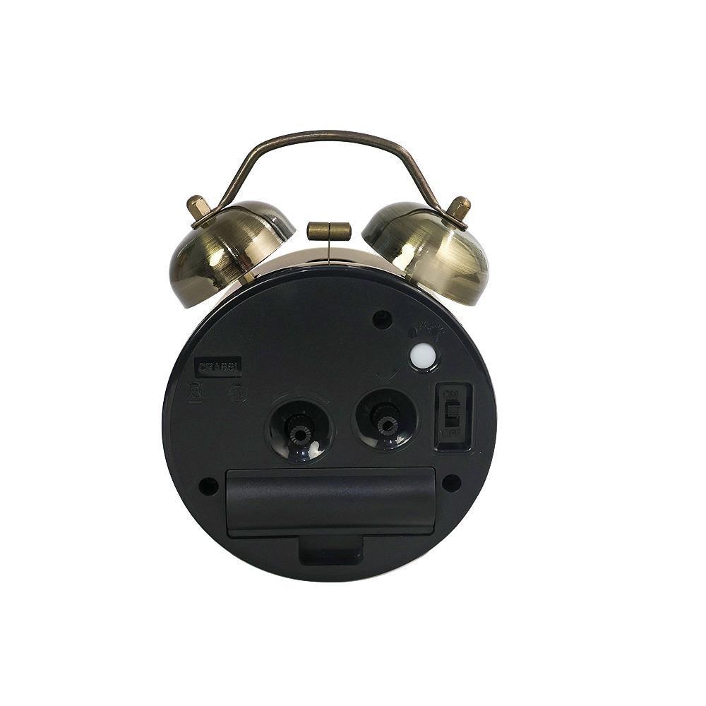 นาฬิกาปลุก RHYTHM CRA861NR63 3.5 นิ้ว สีทอง