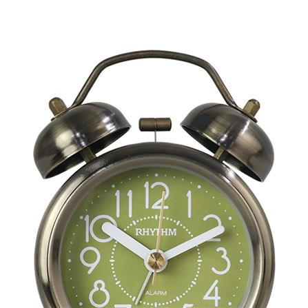 นาฬิกาปลุก RHYTHM CRA861NR63 3.5 นิ้ว สีทอง_1