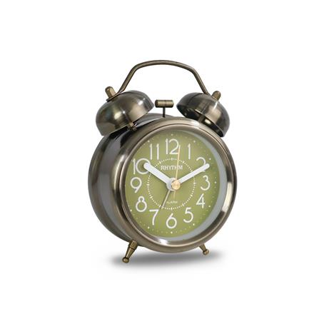 นาฬิกาปลุก RHYTHM CRA861NR63 3.5 นิ้ว สีทอง_2