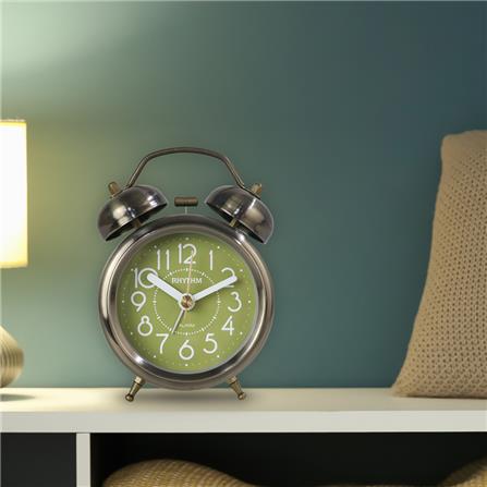 นาฬิกาปลุก RHYTHM CRA861NR63 3.5 นิ้ว สีทอง_6