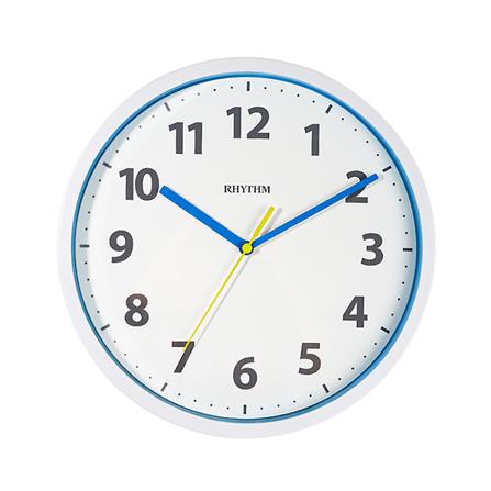 นาฬิกาแขวน RHYTHM CMG600NR03 10.5 นิ้ว สีขาว-ฟ้า_0