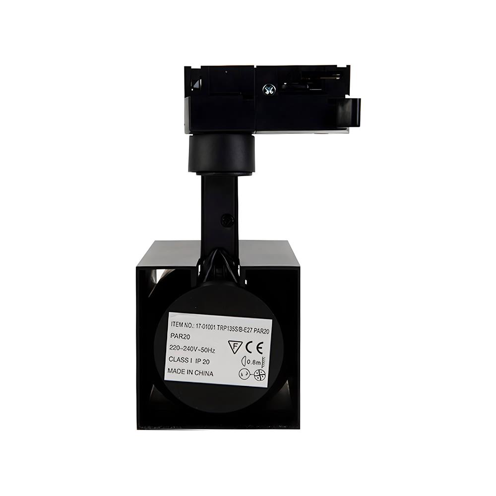 แทรคไลท์ ติดราง E27 L&E 17-01001 สีดำ