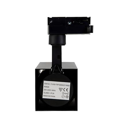 แทรคไลท์ ติดราง E27 L&E 17-01001 สีดำ_3