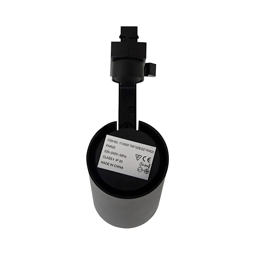 แทรคไลท์ ติดราง E27 L&E 17-00997 สีดำ