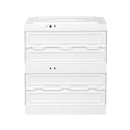 กล่องรองเท้า 2 ช่อง มีไฟ STACKO LAMUZ 38.5x29.5x43 ซม. สีขาว/ใส_3