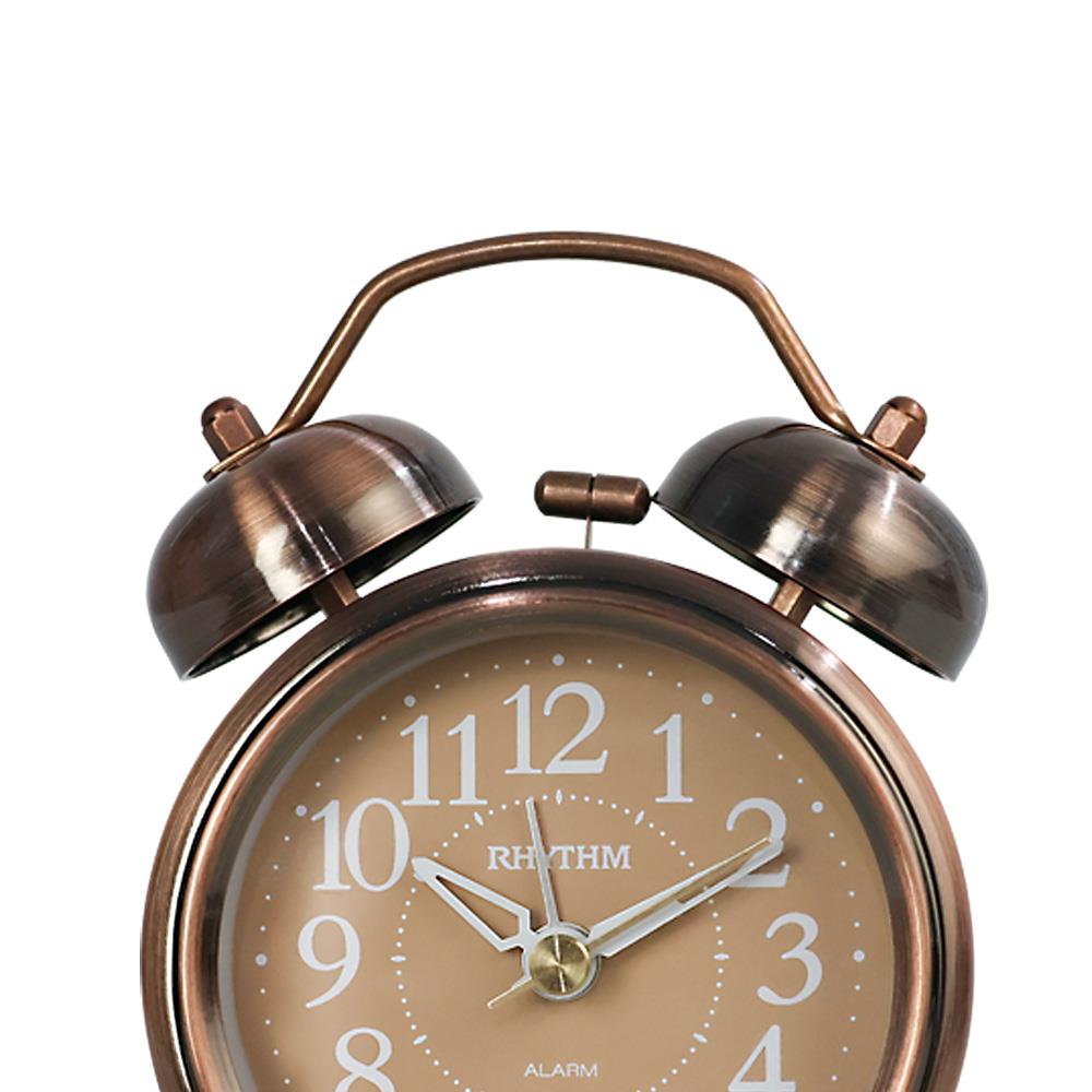 นาฬิกาปลุก RHYTHM CRA861NR35 3.5 นิ้ว สีทองแดง