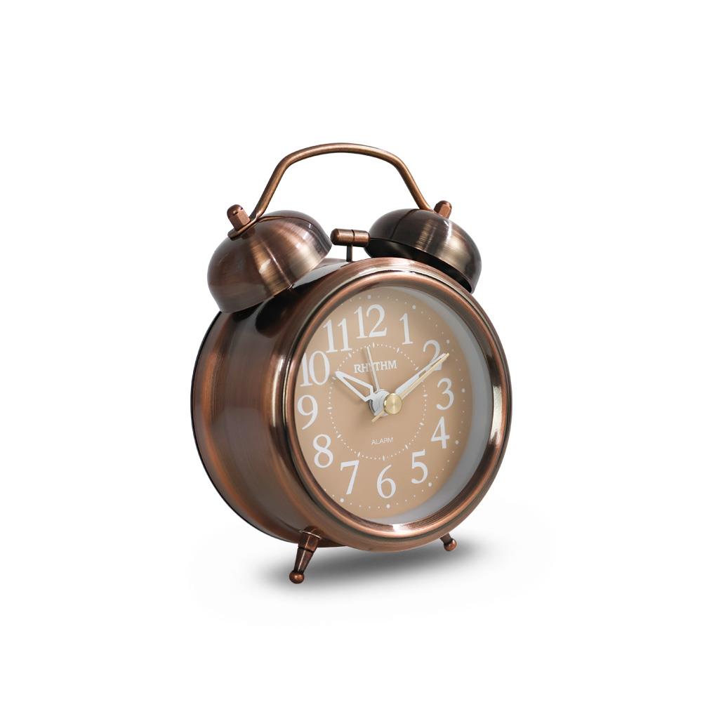 นาฬิกาปลุก RHYTHM CRA861NR35 3.5 นิ้ว สีทองแดง