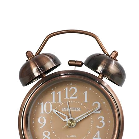 นาฬิกาปลุก RHYTHM CRA861NR35 3.5 นิ้ว สีทองแดง_1