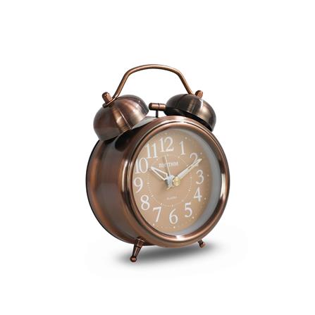 นาฬิกาปลุก RHYTHM CRA861NR35 3.5 นิ้ว สีทองแดง_2
