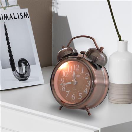 นาฬิกาปลุก RHYTHM CRA861NR35 3.5 นิ้ว สีทองแดง_6