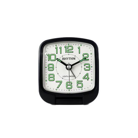 นาฬิกาปลุก RHYTHM CGE602NR02 3 นิ้ว สีดำ_0