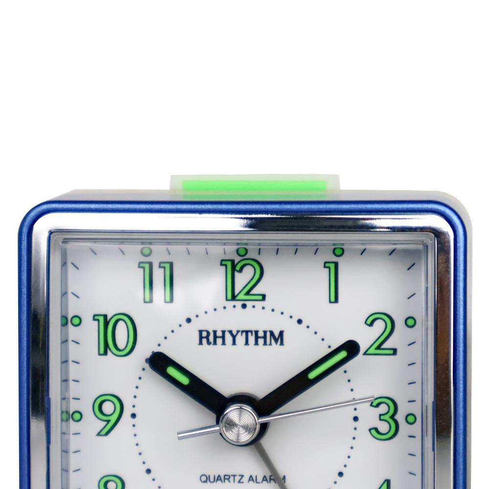 นาฬิกาปลุก RHYTHM CRE210NR04 3 นิ้ว สีฟ้า