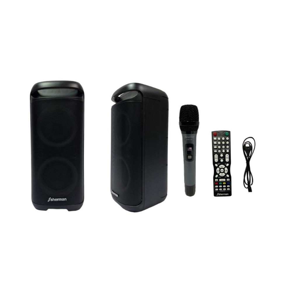 ลำโพงบลูทูธพร้อมไมค์ SHERMAN APS-129