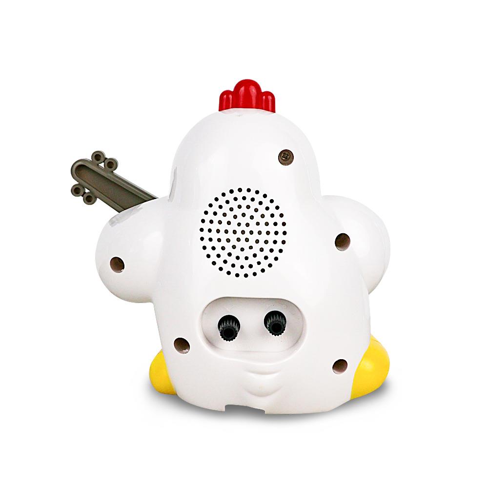 นาฬิกาปลุก RHYTHM CRE321UR03 6.5 นิ้ว สีขาว