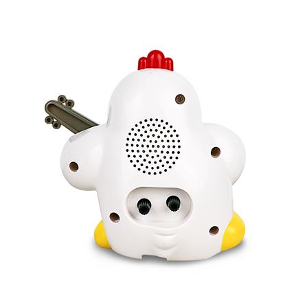 นาฬิกาปลุก RHYTHM CRE321UR03 6.5 นิ้ว สีขาว_2