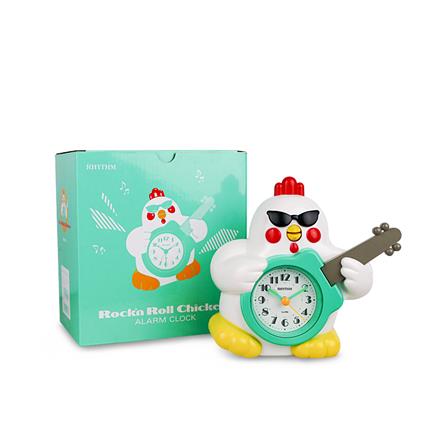 นาฬิกาปลุก RHYTHM CRE321UR03 6.5 นิ้ว สีขาว_3