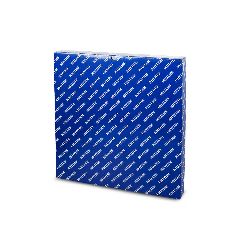 นาฬิกาแขวน RHYTHM CMG578NR07 12.5 นิ้ว สีน้ำตาลอ่อน