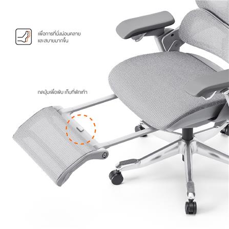 เก้าอี้สุขภาพ ERGOTREND ULTIMATE SPACIO สีดำ_14