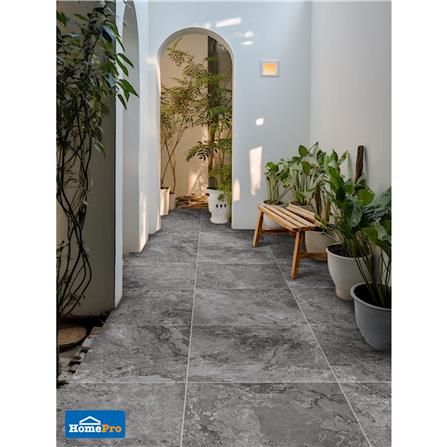 กระเบื้องพื้นพอร์ซเลน 60x60 ซม. PADUA ดรีมมี่ เทาเข้ม A 1.44 ตร.ม._3