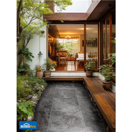 กระเบื้องพื้นพอร์ซเลน 60x60 ซม. PADUA ดรีมมี่ เทาเข้ม A 1.44 ตร.ม._4