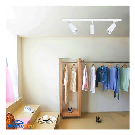 แทรคไลท์ ติดราง GU10 L&E 17-01081 สีขาว_2