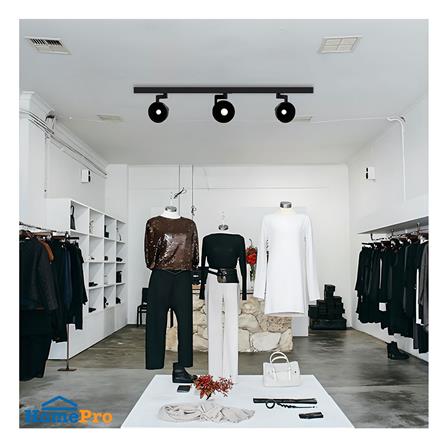 แทรคไลท์ ติดราง E27 L&E 17-01006 สีดำ_5