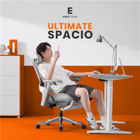 เก้าอี้สุขภาพ ERGOTREND ULTIMATE SPACIO สีเทา_4