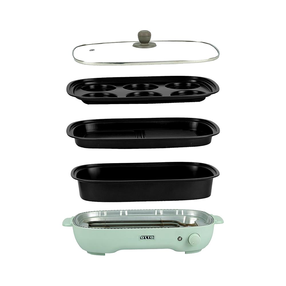 เตาบาร์บิคิว OTTO GR-170F สีเขียว