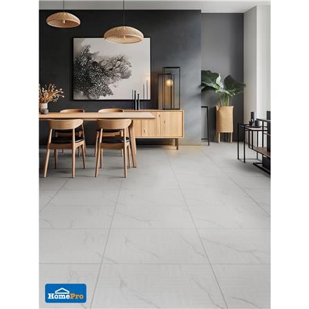 กระเบื้องพื้น 60x60 ซม. TARA เกรซซี่ ขาว A 1.44 ตร.ม._4