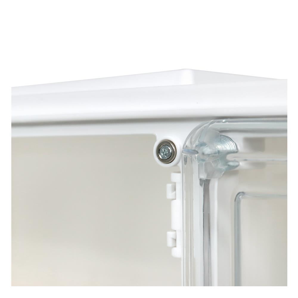 กล่องจัดเก็บกระเป๋า 4 ช่อง STACKO CLAIRE 85x34x70 ซม. สีขาว