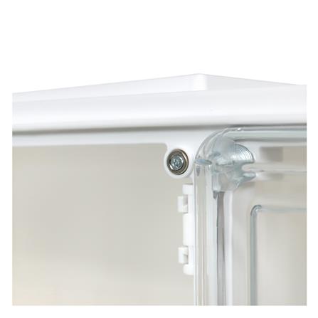 กล่องจัดเก็บกระเป๋า 4 ช่อง STACKO CLAIRE 85x34x70 ซม. สีขาว_4