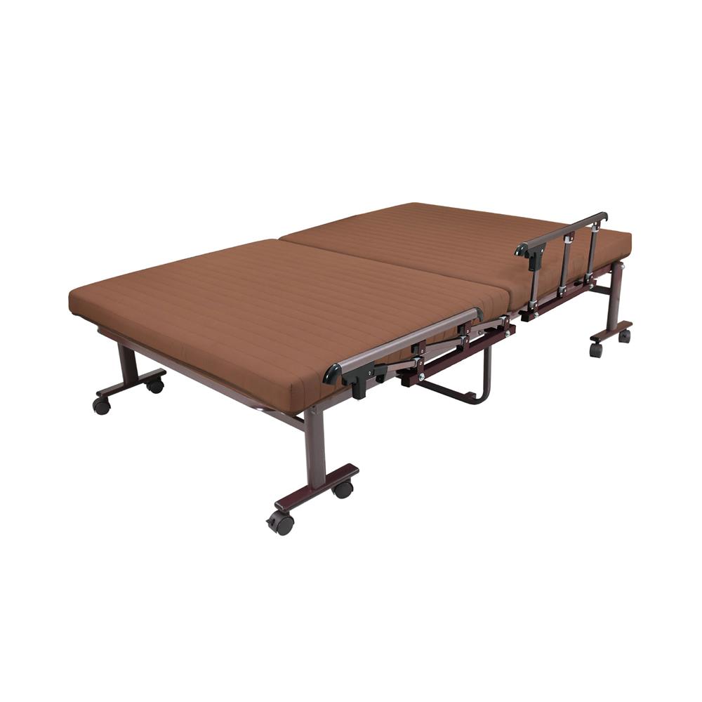 เตียงพับพร้อม TOPPER THAIBULL OLT247-80B 80X190X46 ซม. สีน้ำตาล