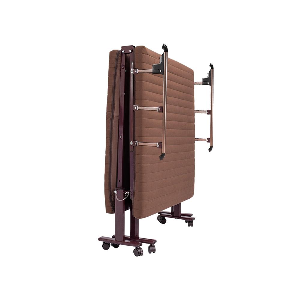 เตียงพับพร้อม TOPPER THAIBULL OLT247-80B 80X190X46 ซม. สีน้ำตาล