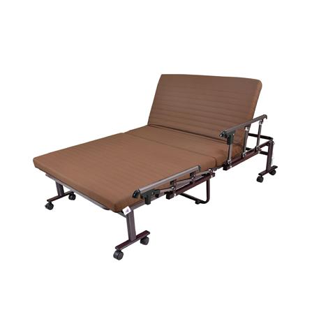 เตียงพับพร้อม TOPPER THAIBULL OLT247-80B 80X190X46 ซม. สีน้ำตาล_0