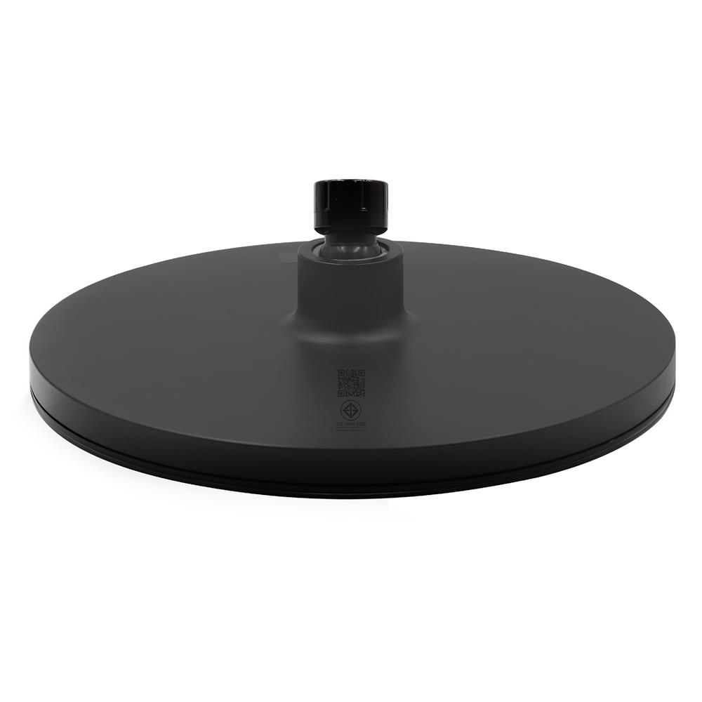 ฝักบัวก้านแข็ง HONS HST-800 23 ซม. สีดำ