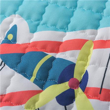 แผ่นอเนกประสงค์ HOME LIVING STYLE TRAIN 150X200 ซม. สีเหลือง_2