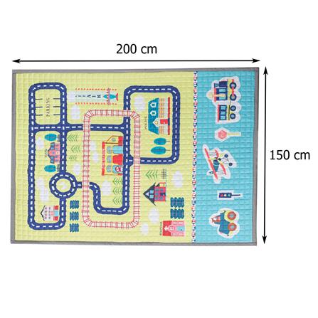 แผ่นอเนกประสงค์ HOME LIVING STYLE TRAIN 150X200 ซม. สีเหลือง_10